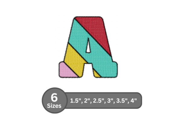 Candy Stripe Alphabet -a: A Designer's Review