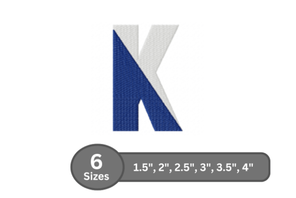 Charming Twin Fill Alphabet - K for Premium Sweatshirts