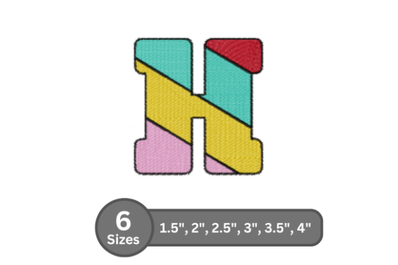 Review of Candy Stripe Alphabet - H for Business
